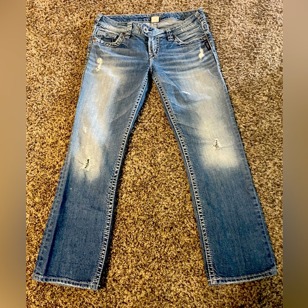 Jean Silver Tuesday capris size 27